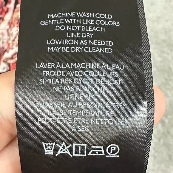 Anthropologie Size S Womens Black Pull On Paisley Print Myla Tiered Mini Skirt - Picture 6 of 8